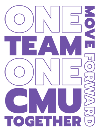 ONE TEAM ONE CMU TOGETHER MOVE FORWARD
